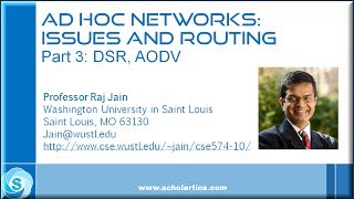 Ad Hoc Networks Issues and Routing Part 3 DSR AODV [upl. by Yelah585]