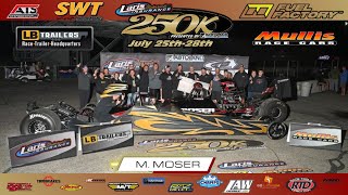 Max Moser Wins Big on LB Trailers and Mullis Thursday at the 250K [upl. by Eirellav768]