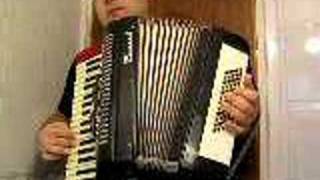 Ahmet Akarsu playing the accordion at home [upl. by Anawik]