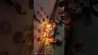 Dekhe mere maamp papa ne kaise ki diwali Pooja 🎇🎆🪔🙏 diwalipoojan pooja laxmipuja [upl. by Ahsitil460]