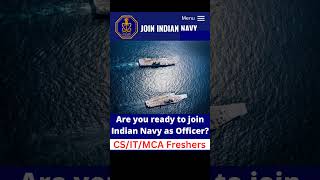 Ready to join Indian Navy 🇮🇳as Officer  For ITCSMCA Freshers navy career [upl. by Nadnal]