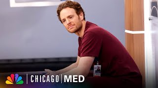 Asher Thinks Halstead Is Still Carrying a Torch for Natalie  Chicago Med  NBC [upl. by Assisi]