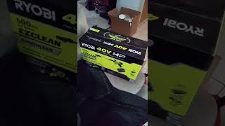 Ryobi 40V HP 600 psi EZCLEAN [upl. by Malamut75]