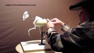 Sculpting Tutorial on How to Use Your TruForm Horse Armature [upl. by Essy]