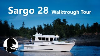 Sargo 28  Boat Walkthrough Video Tour [upl. by Restivo]