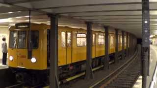 UBahn Berlin  UBahnhof TheodorHeussPlatz U2 HD 1080p [upl. by Hsetim]