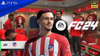 Fc24  Celta Vigo vs Atletico Madrid gameplay Ft Griezmann  La Liga  4K HDR [upl. by Silecara]