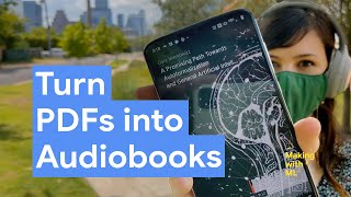 How to convert PDFs to audiobooks with machine learning [upl. by Darryn]