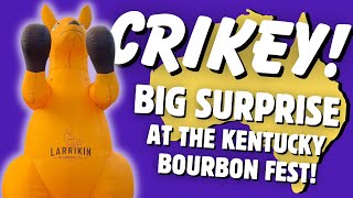 Larrikin Bourbon Companys SECRET is OUT at Kentucky Bourbon Festival [upl. by Lossa]