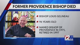 Retired Providence Bishop Louis Gelineau passes away [upl. by Arihsaj]