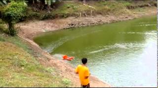 Flying RC hydroplane air land water [upl. by Attenauqa]