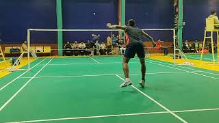 North zone Inter University Sahil Sharma VS Ishant Rohilla badmintonplayer youtube subscribe [upl. by Etaner]