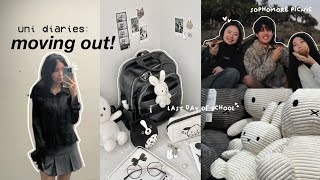 last day of school 🧸 moving out vlog [upl. by Frank220]