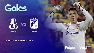 Deportes Tolima vs Deportivo Pereira goles  Liga BetPlay Dimayor 20232  Fecha 7 [upl. by Bogoch469]