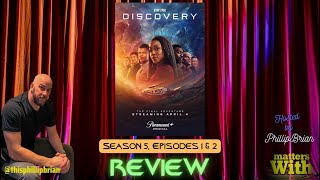 Review of Star Trek Discovery  Season 5 Episodes 1amp2 [upl. by Floyd]