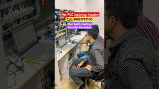 Best plc scada training Institute shorts shortvideo plc plctraininginstitute plctraining scada [upl. by Carmel]