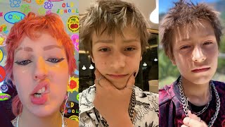 SIS vs BRO QUIT YOUTUBE  Karina amp Ronald Kurzawa TikTok Compilation RonaldOMG GamerGirl [upl. by Daisey]