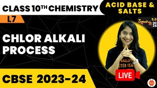 Chlor Alkali Process  Acids Base And Salts  CBSE Class 10 Science  Chemistry Class 10th Prep [upl. by Ettevroc23]