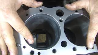 Engine Building Part 2  Gapping Rings Installing Pistons in a 350 Chevy [upl. by Etteniuqna]