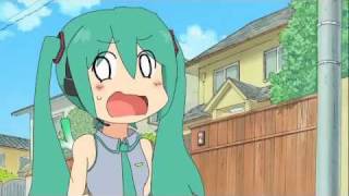 Short animation of Hatsune Miku  Anime VOCALOID [upl. by Minta]