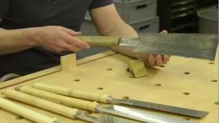 Japanese saws for handcut dovetails [upl. by Alcus]