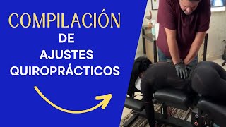 El Mejor Compilación de Ajustes Quiroprácticos  Espalda y Cuello [upl. by Naillij]