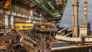 Exploring Massive Abandoned Steelworks Epic Industry Forgotten Part 2 [upl. by Ethben]