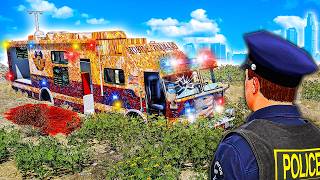 Finding ABANDONED Police Command Unit in GTA 5 [upl. by Edithe390]