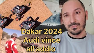 Dakar 2024 Audi vince alladdio [upl. by Nyliak710]