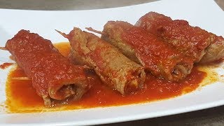 BRACIOLE NEL SUGO NAPOLETANE MORBIDISSIME  FoodVlogger [upl. by Aikyn857]