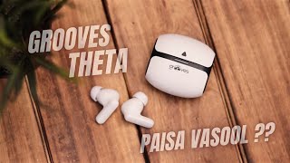 Grooves Theta TWS Gaming Earbuds Unboxing amp Review  Best Gaming Earbuds Under 1500 [upl. by Brose]