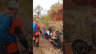 Amateur Enduro  Bad jump [upl. by Catherina15]