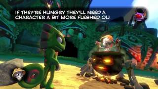 YookaLaylee  6 minutes of gameplaywith added music  quotTribalstack Tropicsquot1st level [upl. by Fortin]