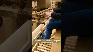 Clemens Bittlinger  Aufstehn aufeinander zugehn  Intro organ music organist [upl. by Nesrac986]