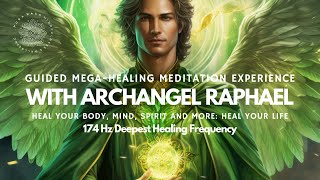 🙌 Mega Healing With Archangel Raphael 💚 Guided Meditation [upl. by Odravde]