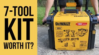 499 DeWALT 7Tool Kit with ToughSystem [upl. by Asilegna151]