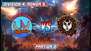 Heroes Lounge Ronda 5 Div 4 Nakkivene VS Pandamonium Parte 2 [upl. by Drahser]