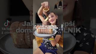 trdelnik recept recipe minivlog fallrecipe czec czechgirl kynutetesto [upl. by Larual639]