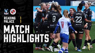 Womens Highlights Reading 11 Crystal Palace [upl. by Ling68]