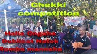 Chekki Competition Resu Dekachang North Garo Hills Meghalaya [upl. by Ltsyrk]