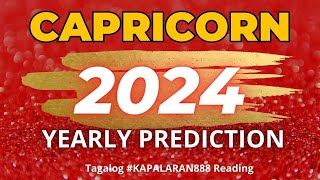 GOOD NEWS GOOD NEWS POWERFUL YEAR 2024 ♑️ CAPRICORN 2024 GENERALMONEYLOVE PREDICTIONS [upl. by Felicdad]