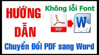 ABBYY FineReader 15 chuyển PDF sang Word không lỗi Font ❤ Việt Nam Channel ❤ [upl. by Nanni]