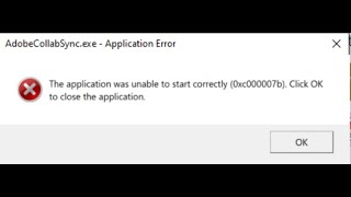 Fix AdobeCollabSyncexe application error 0xc000007b in Windows 11 [upl. by Tiat]