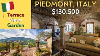 Piedmont Italy Gorgeous Home for Sale Views and Terrace  Italian House for Sale [upl. by Sisxela]