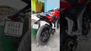 New Pulsar N160 cc bs7 Red colour🥰pulsarn160 pulsar n160 automobile trending shortsmodified [upl. by Awahsoj]