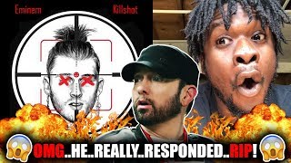 Eminem  Killshot Machine Gun Kelly Diss REACTION [upl. by Packton]