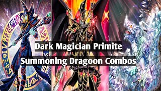 Dark Magician Primite Summoning RedEyes Dark Dragoon Combos YuGiOh Edopro by Arslan [upl. by Aihsram]