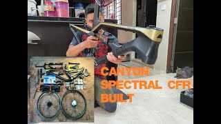 MTB Singapore Canyon Spectral CFR Built Part 1 [upl. by Icats]