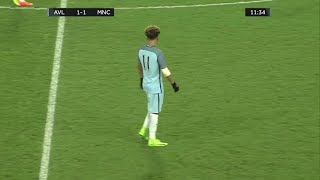 Jadon Sancho vs Aston Villa 14 FA Youth Cup 22022017 [upl. by Ramoh]