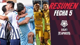 Resumen de la fecha 5 del Torneo Clausura 2024 todos los goles que viste en L1MAX  Liga1TeApuesto [upl. by Notniv]